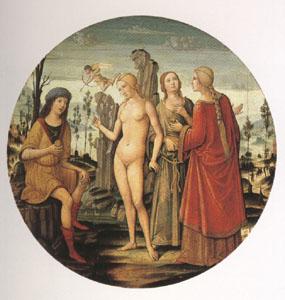 Girolamo di Benvenuto The Judgment of Paris (mk05)